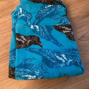 Lularoe OS bird Halloween leggings